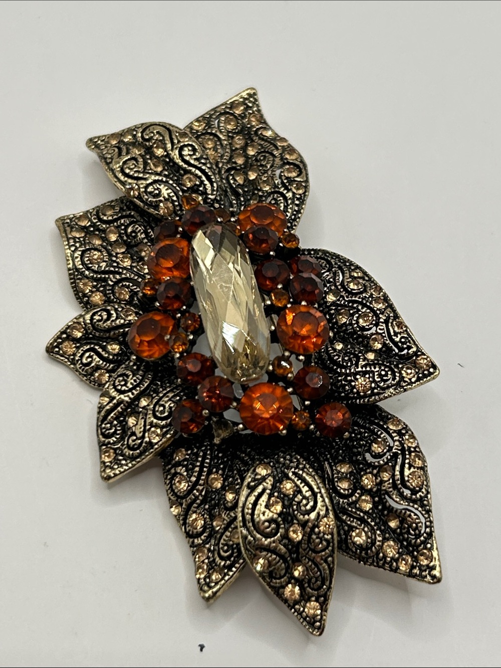 Rhinestone Brooch